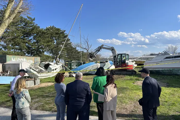 A new office in the city Parks Department aims to keep New York City's waterfront clear of marine hazards like derelict boats.